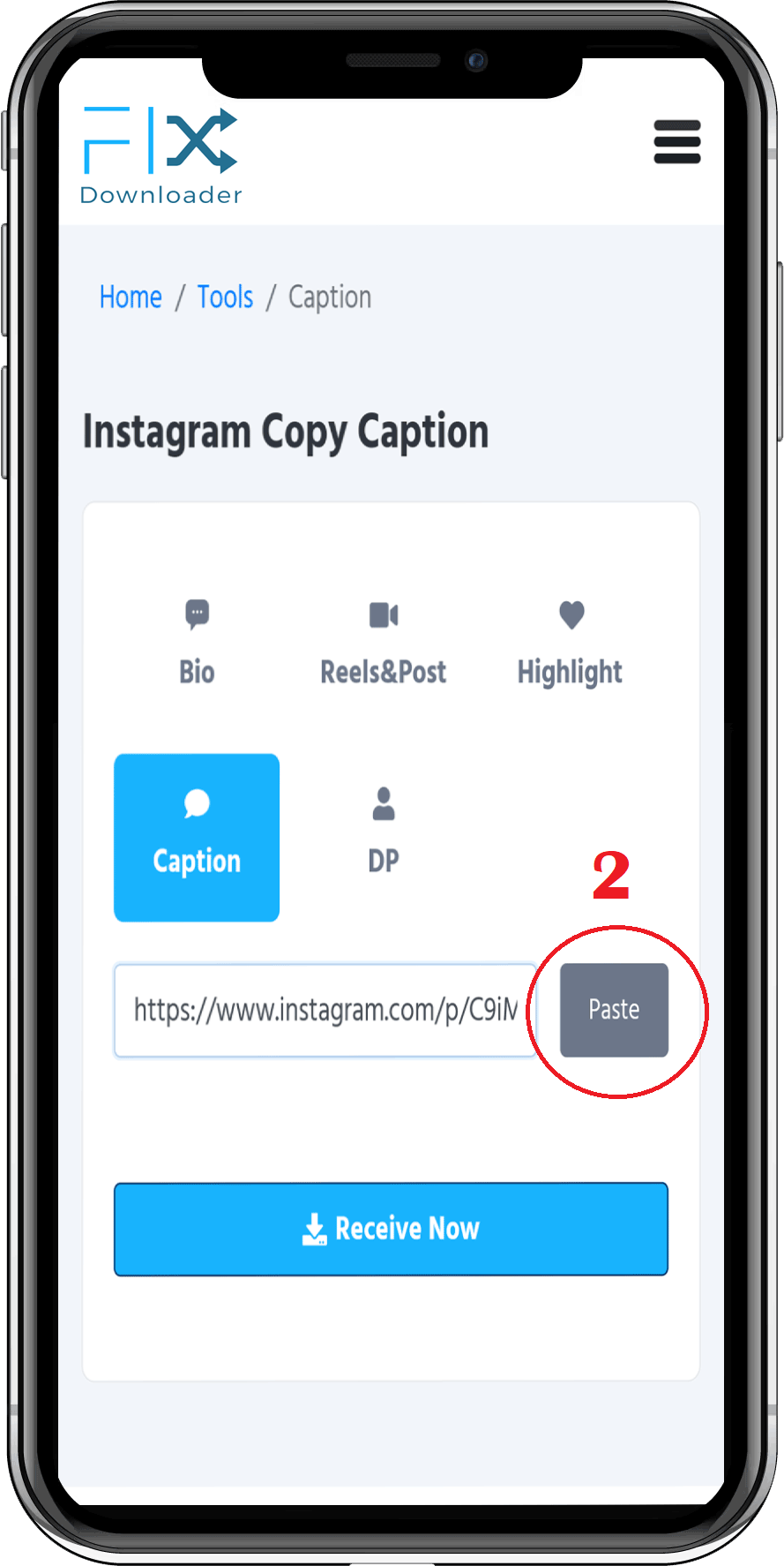 download caption Instagram